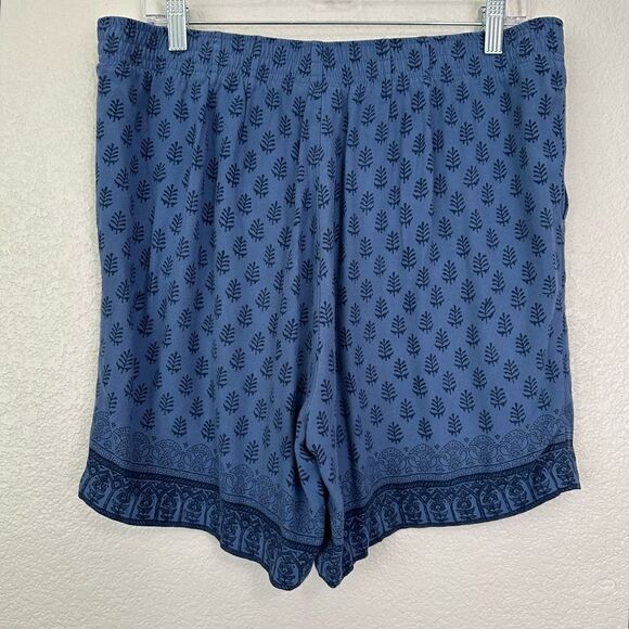 J. Jill Women's Printed Elasticized Waist Pull On Short, Sz Medium - Picture 5 of 11